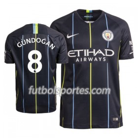 Camisetas Manchester City Gundogan 8 Segunda Equipacion 2018/2019
